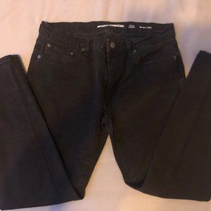 AMAZON ESSENTIALS SKINNY MOULANT JEAN - 34 X 29 - BLACK **LIKE NEW**